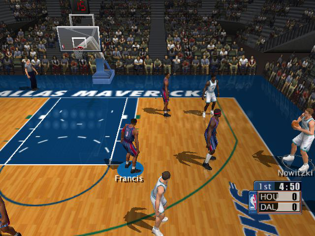 NBA 2K1 Screenthot 2